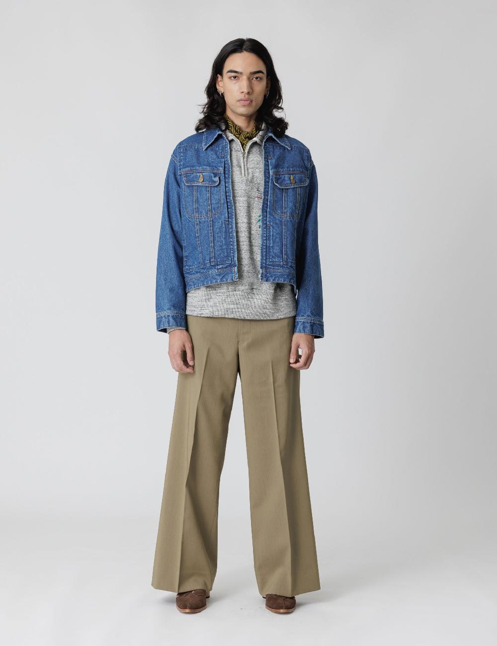Sasquatchfabrix. TRUCKER JACKET “BRICOLAGE” 25SS-JKL-006