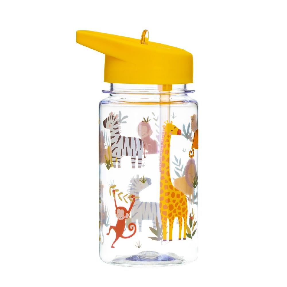 sass & bell Drink Up Savannah Safari Kids' Water Bottle