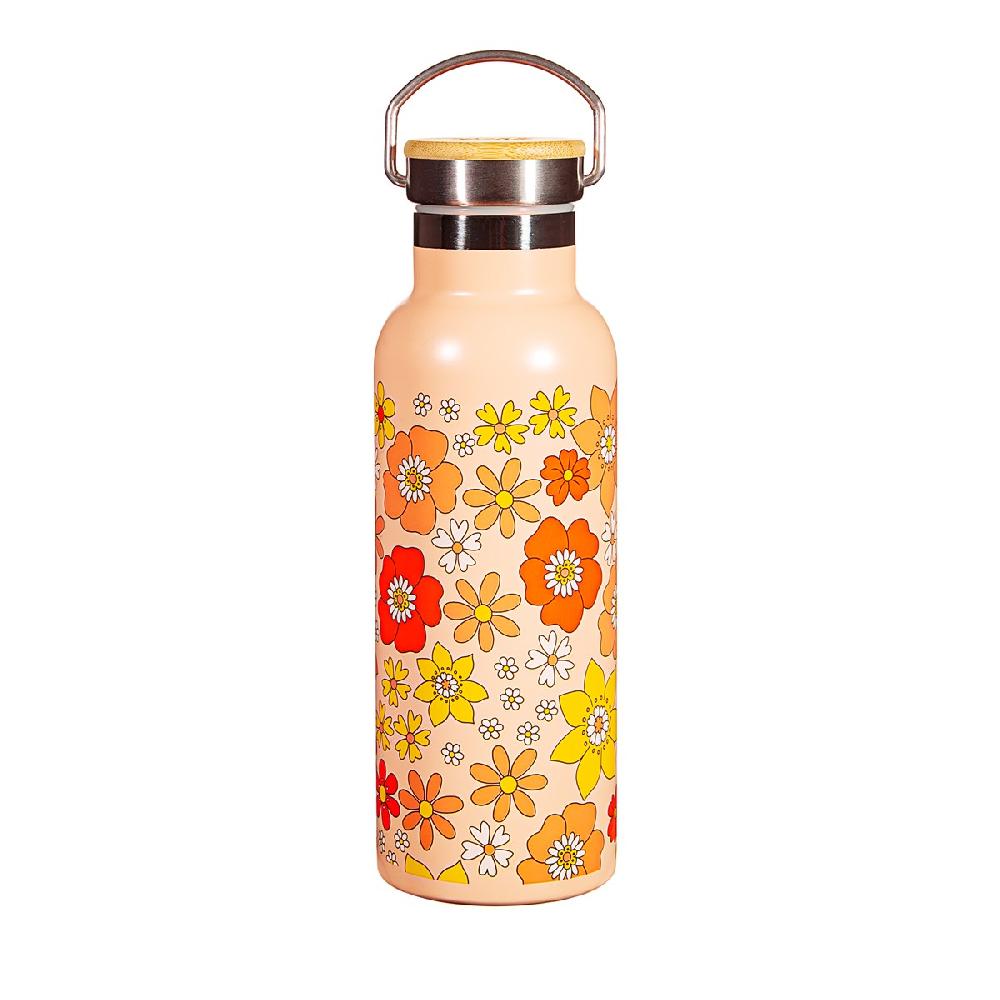 sass & bell 70s Floral Water Bottle