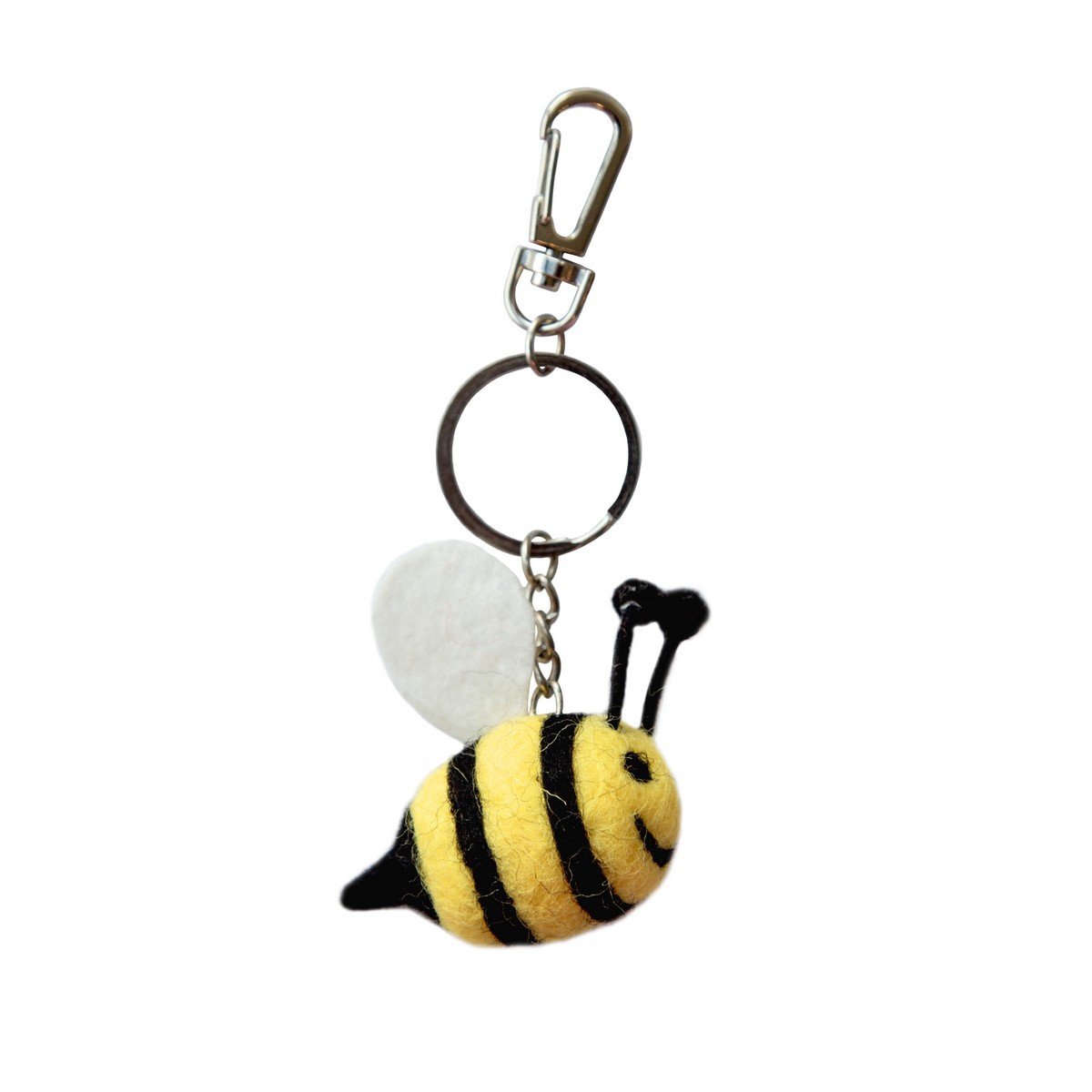 sass & bell Bee Felt Keyring