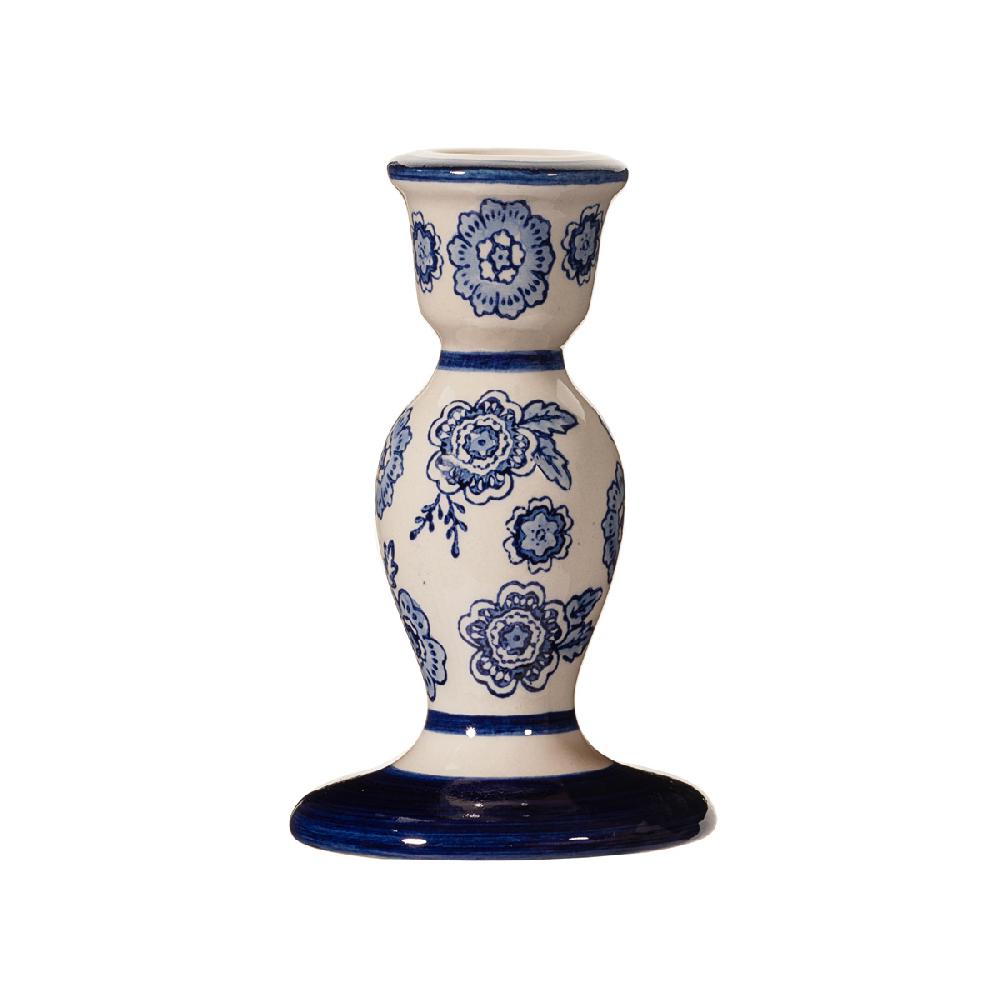 sass & bell Blue Willow Candlestick Holder
