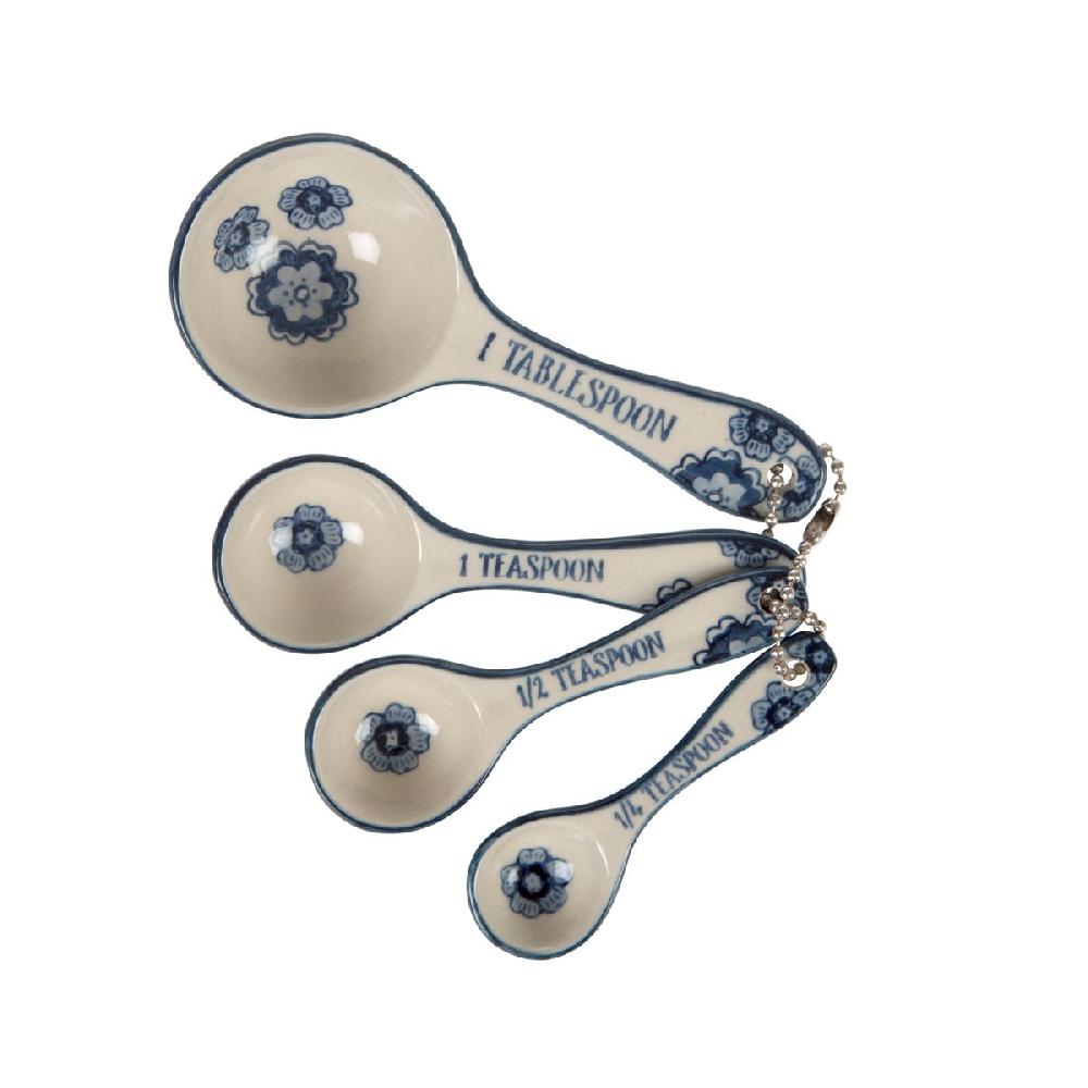 sass & bell Blue Willow Floral Measuring Spoons