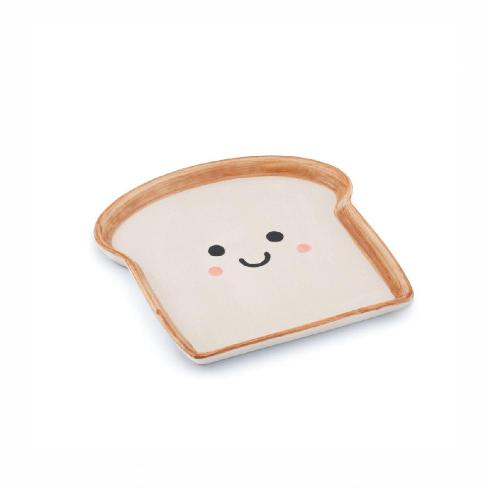 sass & bell Bread Slice Snack Plate