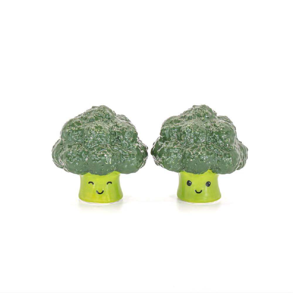sass & bell Broccoli Salt & Pepper Shakers