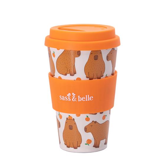sass & bell Capybara Travel Coffee Cup