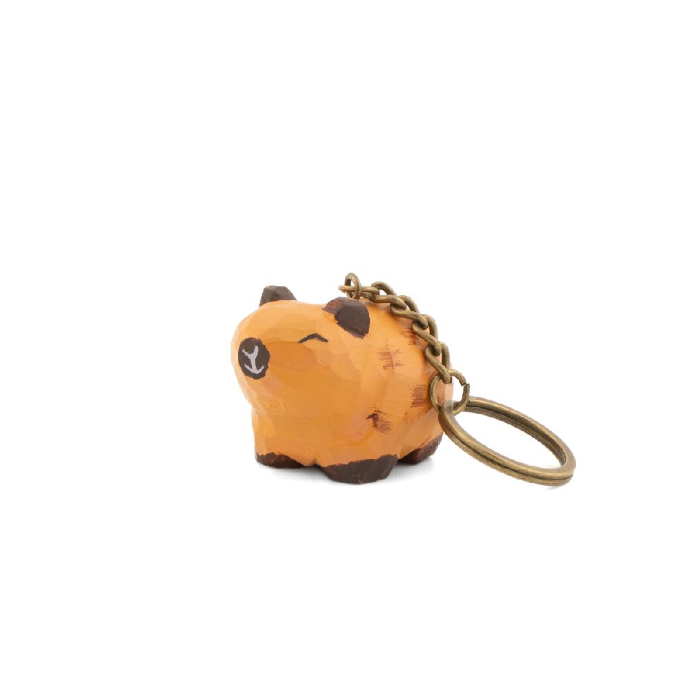 sass & bell Capybara Wooden Keyring