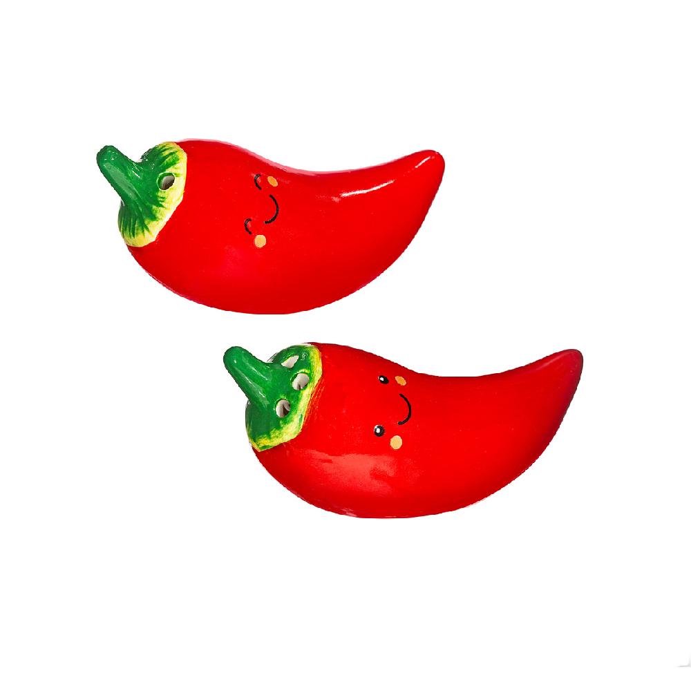 sass & bell Chilli Salt & Pepper Shakers