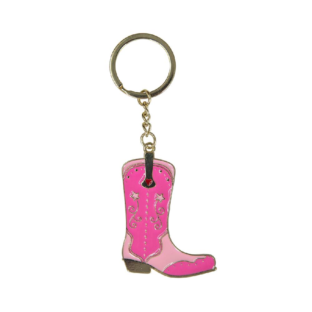 sass & bell Cowboy Boot Enamel Keyring