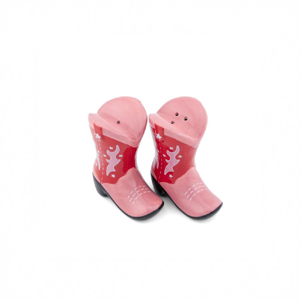 sass & bell Cowboy Boot Salt & Pepper Shakers