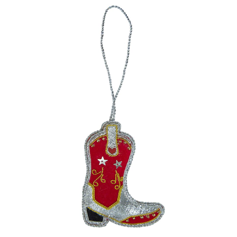 sass & bell Cowboy Boot Zari Decoration