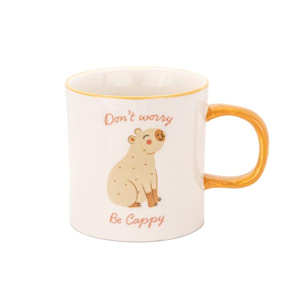 sass & bell Don't Worry Be Cappy Mug