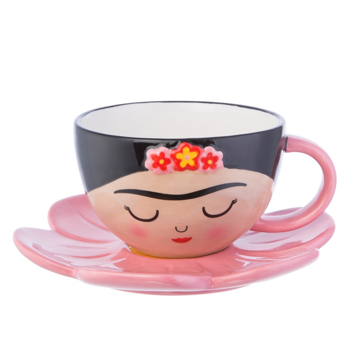 sass & bell Frida Cup and Flower Saucer Set