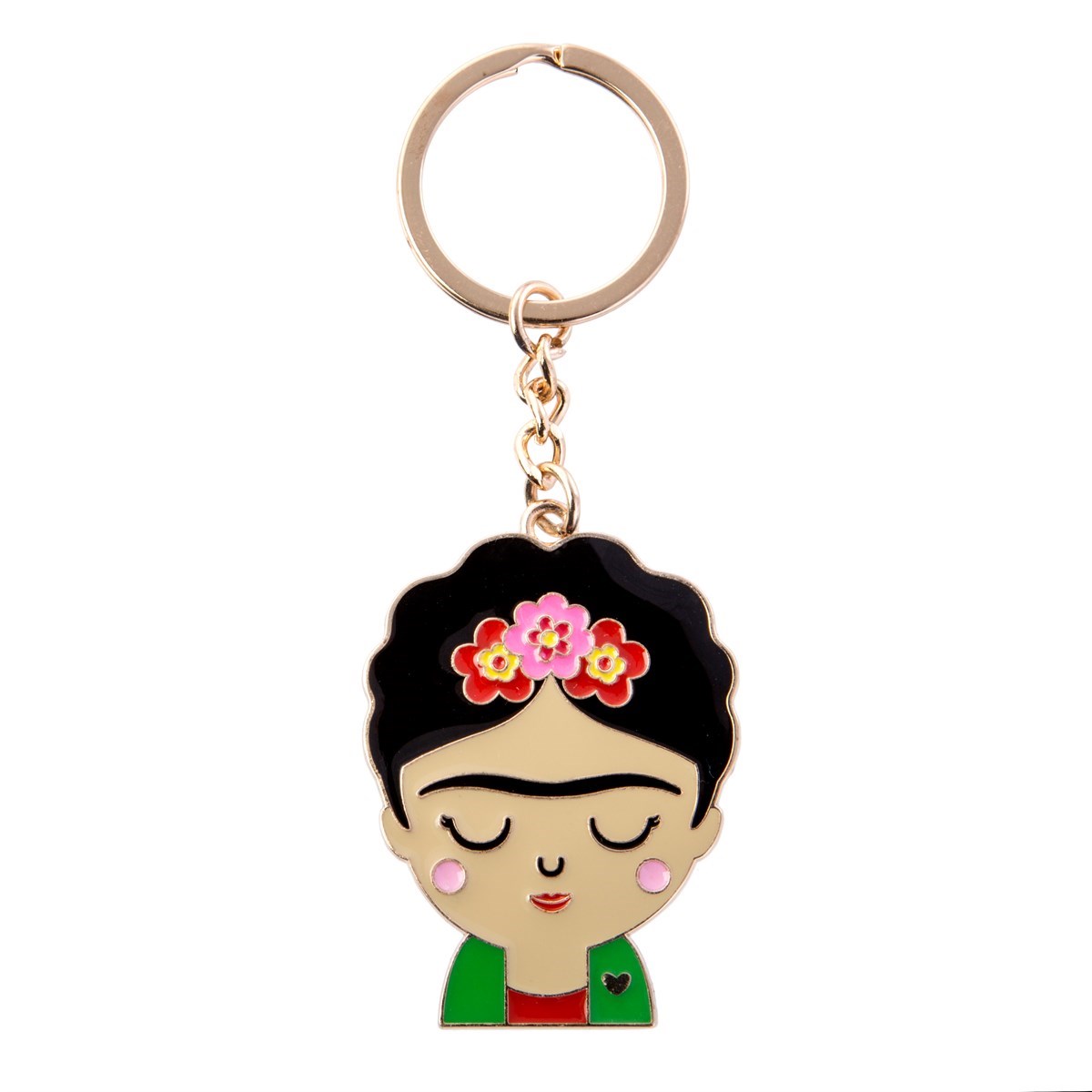 sass & bell Frida Enamel Keyring