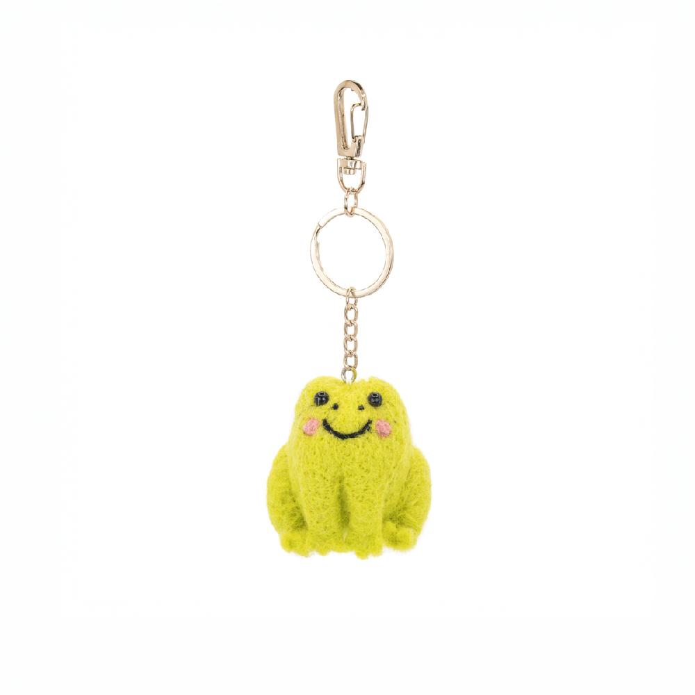 sass & bell Frog Felt Keyring
