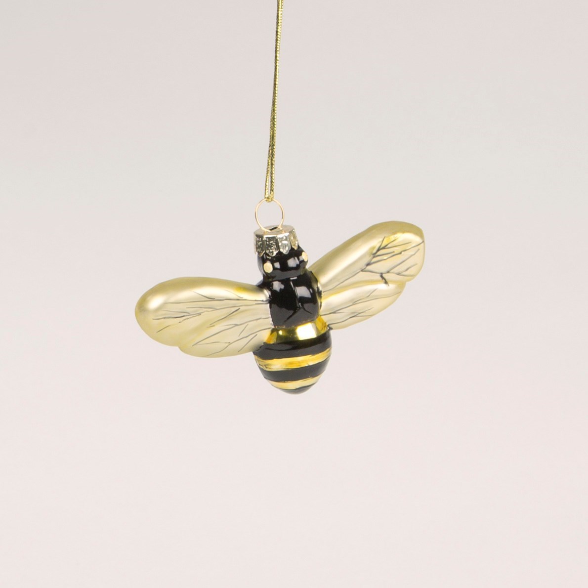 sass & bell Golden Bee Shaped Bauble