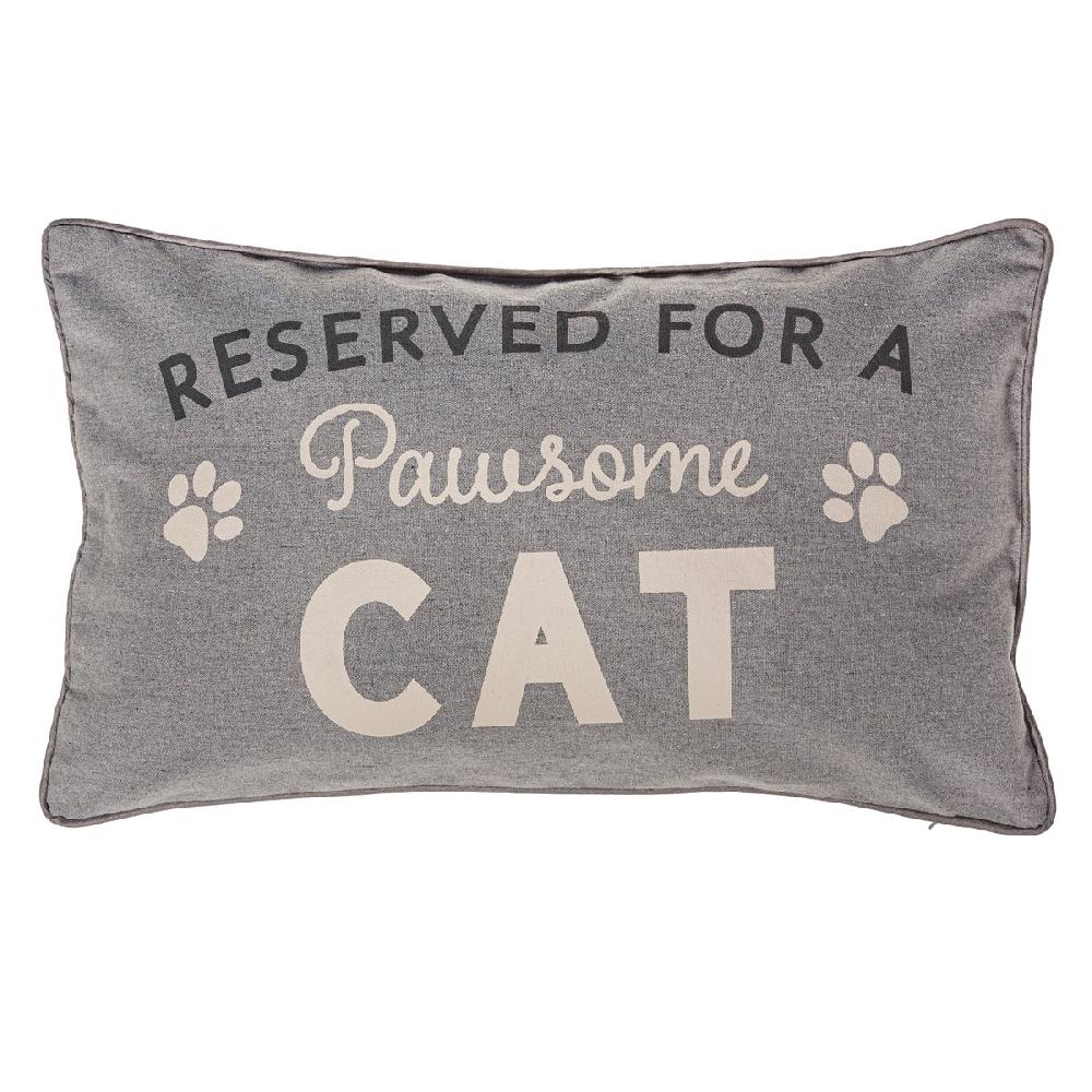 sass & bell Grey Reserved for the Cat Cushion Cover