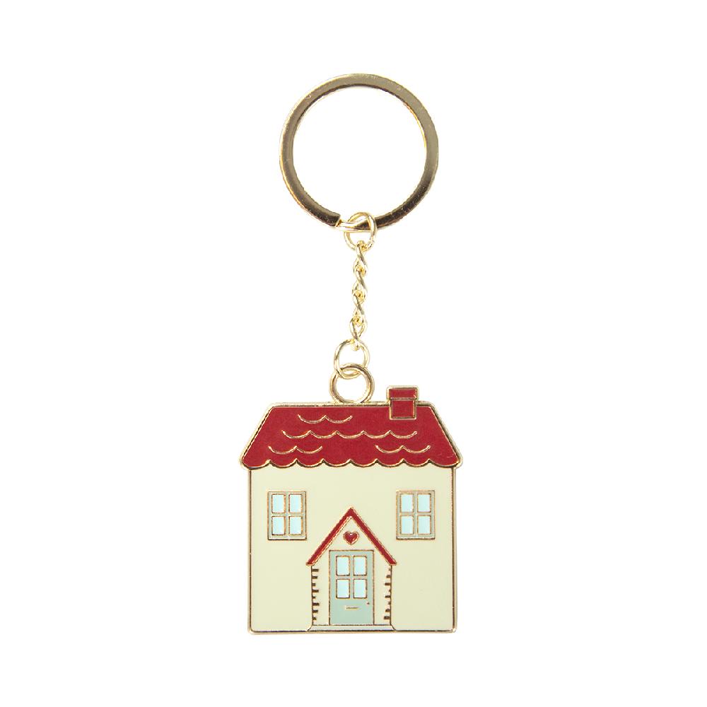sass & bell House Enamel Keyring