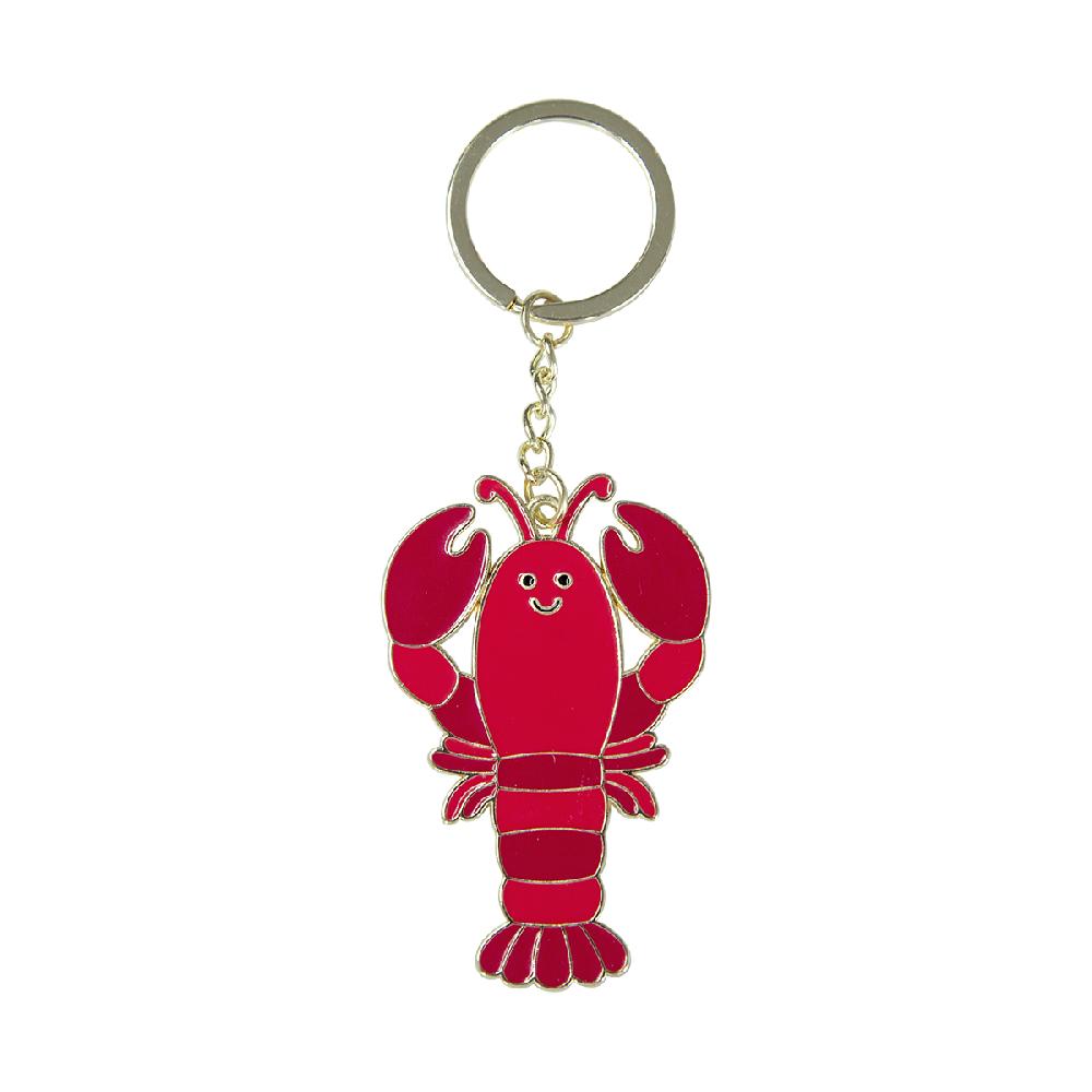sass & bell Lobster Enamel Keyring