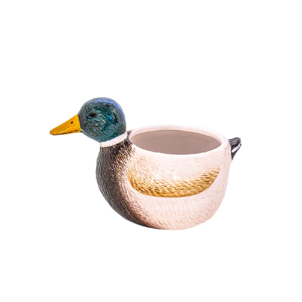 sass & bell Mallard Duck Mini Planter