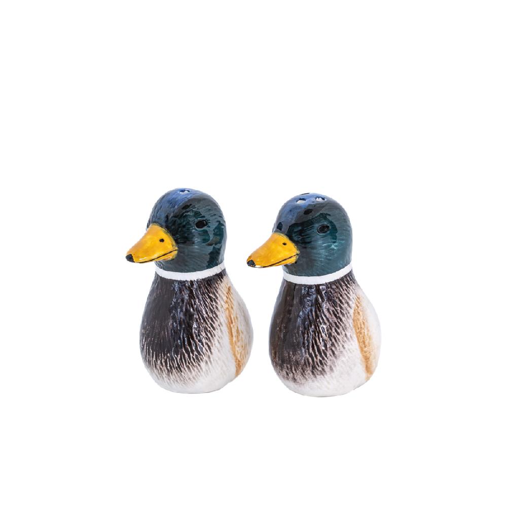 sass & bell Mallard Duck Salt & Pepper Shakers