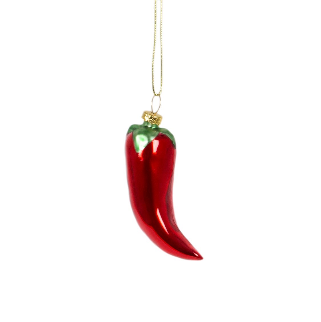 sass & bell Mexican Chilli Pepper Shaped Bauble Red