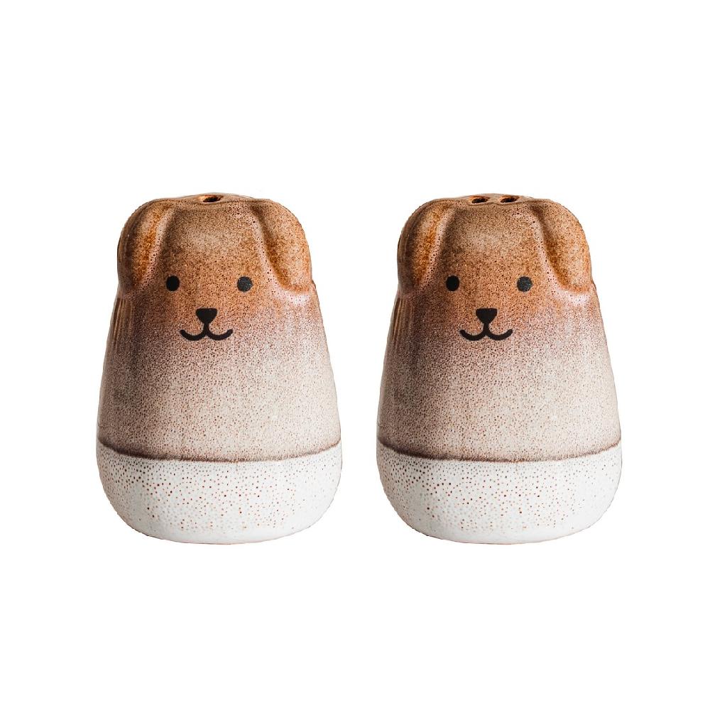 sass & bell Mojave Dog Salt & Pepper Shakers