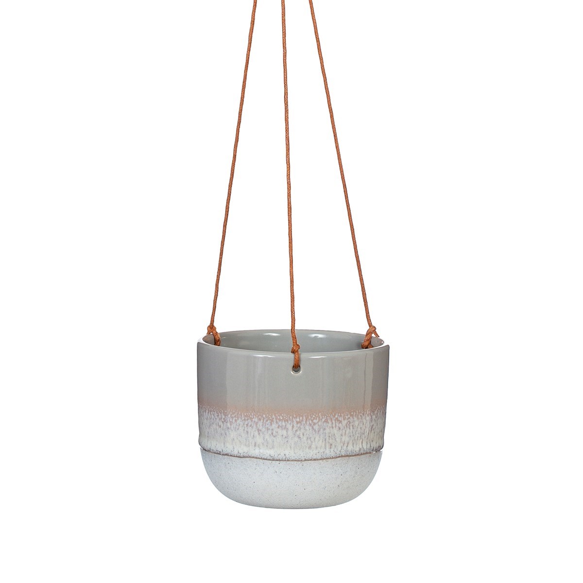 sass & bell Mojave Grey Hanging Planter