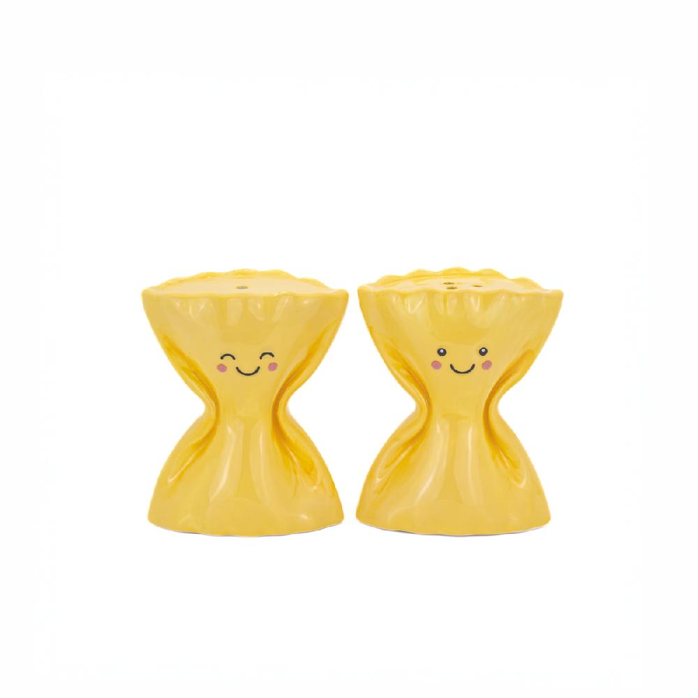 sass & bell Pasta Farfalle Salt & Pepper Shakers