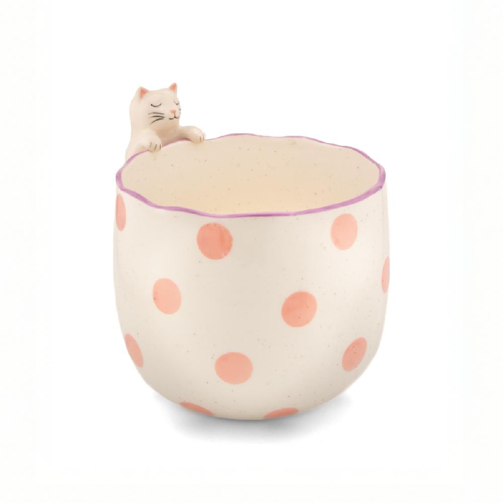 sass & bell Peeking Cat Planter