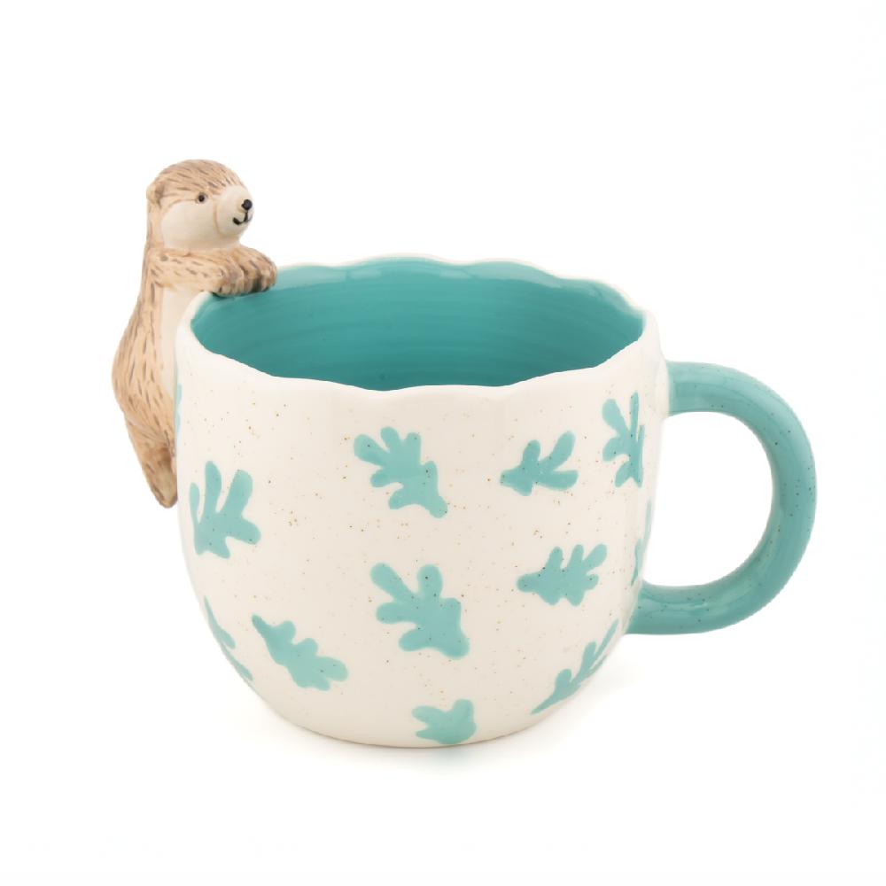 sass & bell Peeking Otter Mug