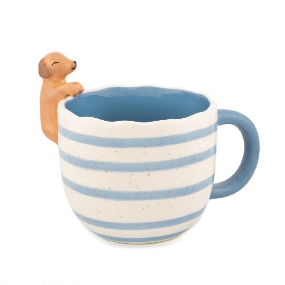 sass & bell Peeking Sausage Dog Mug