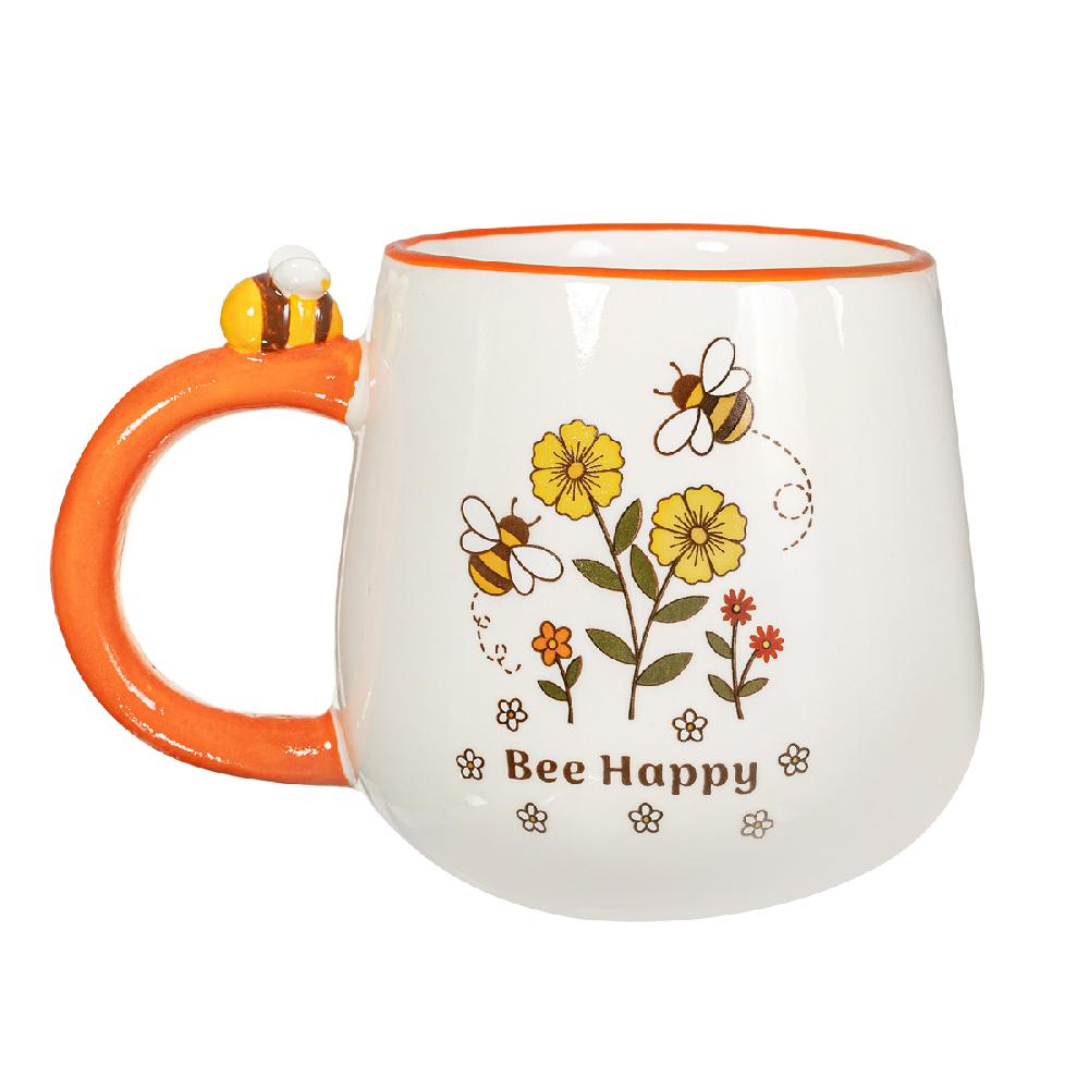 sass & bell Retro "Bee Happy" Mug