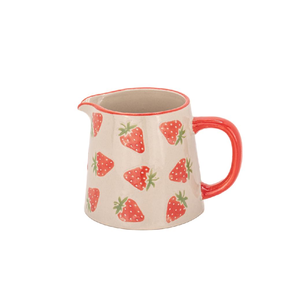 sass & bell Strawberry Milk Jug