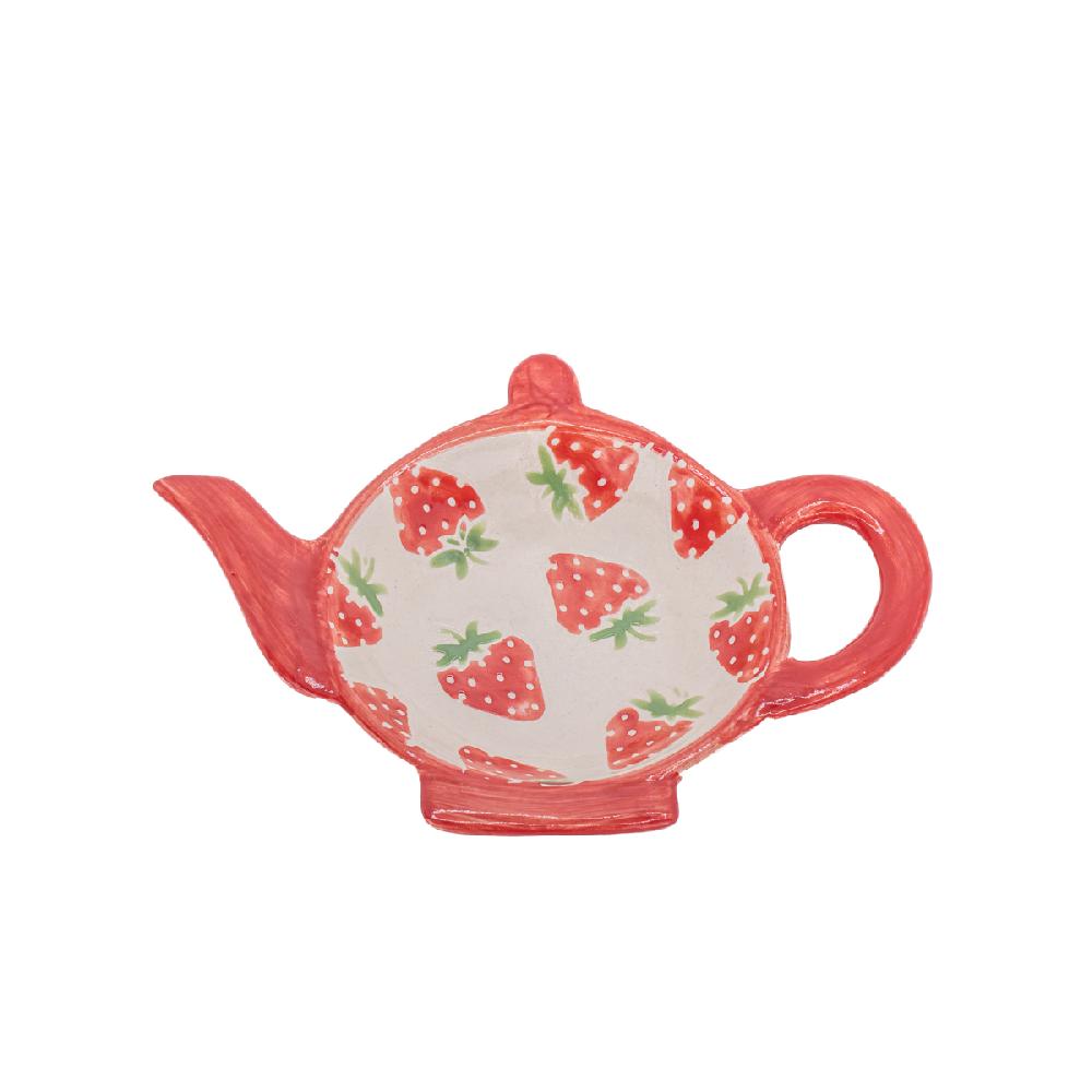 sass & bell Strawberry Tea Bag Dish