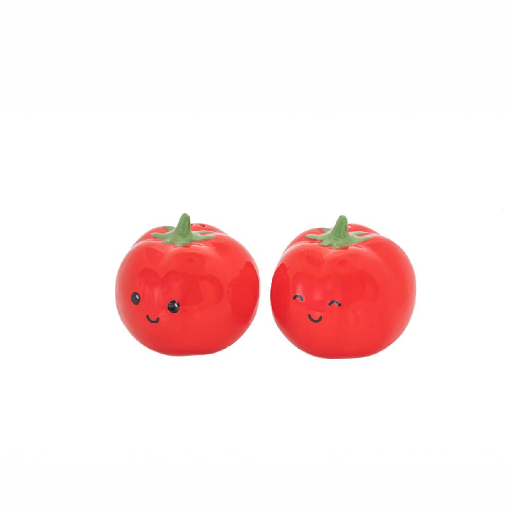 sass & bell Tomato Salt & Pepper Shakers