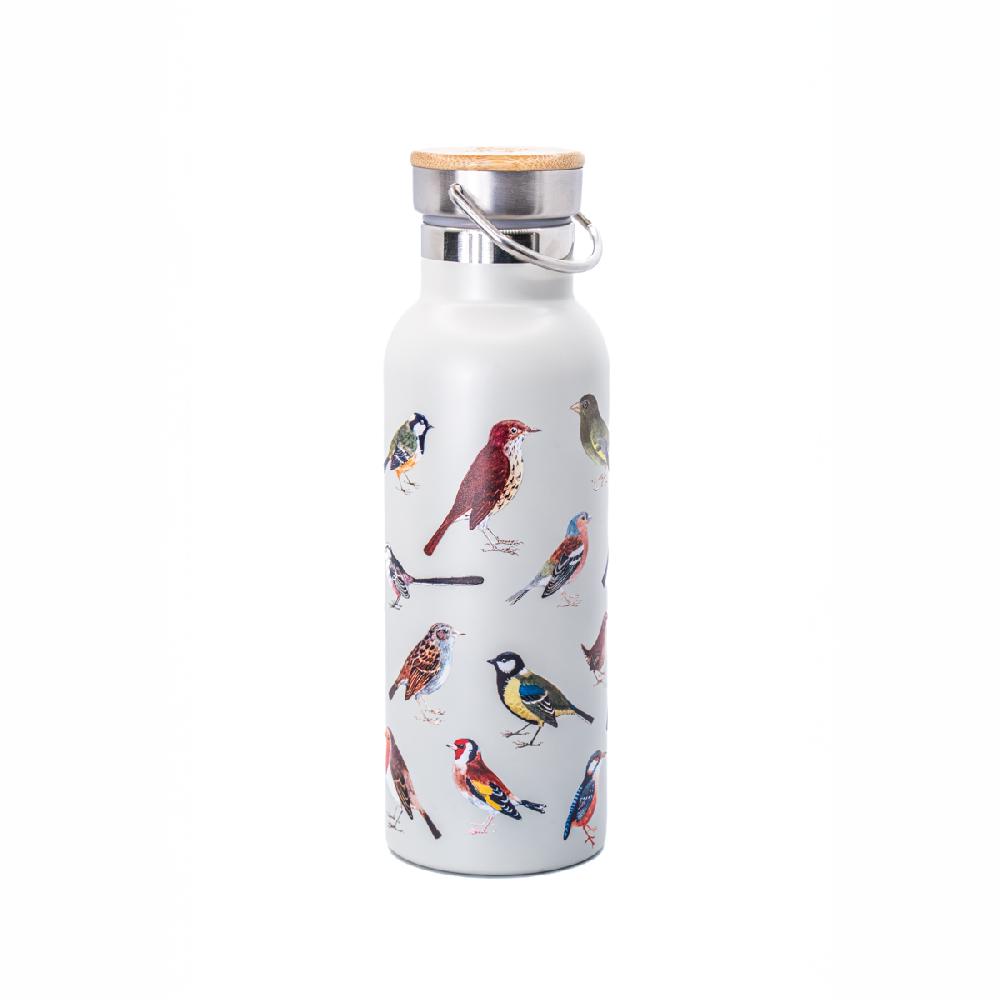 sass & bell Vintage Birds Metal Water Bottle