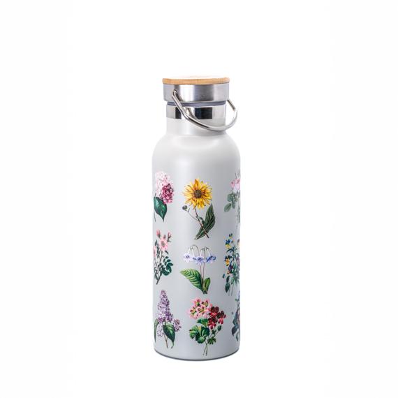 sass & bell Vintage Flowers Metal Water Bottle