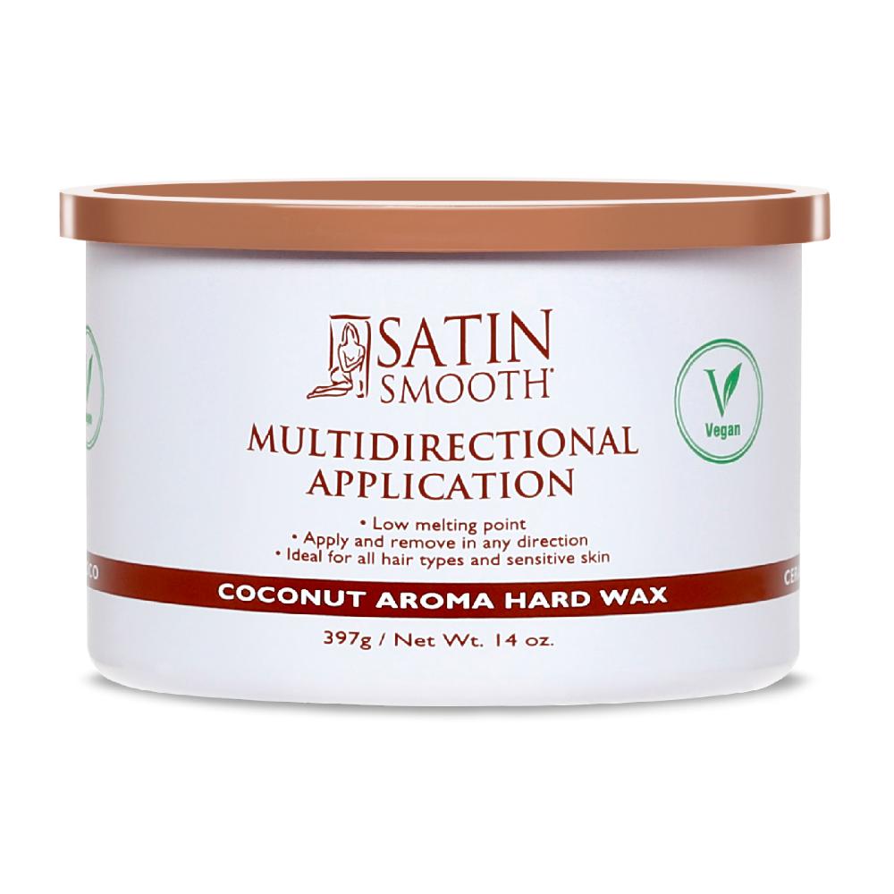 satin smooth Multidirectional Coconut Aroma Hard Wax
