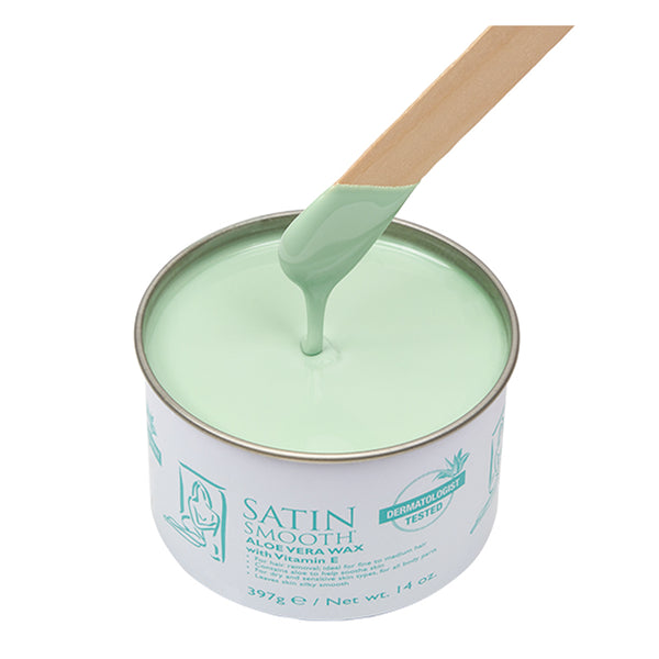 Satin Smooth Aloe Vera & Vitamin E Cream Soft Wax