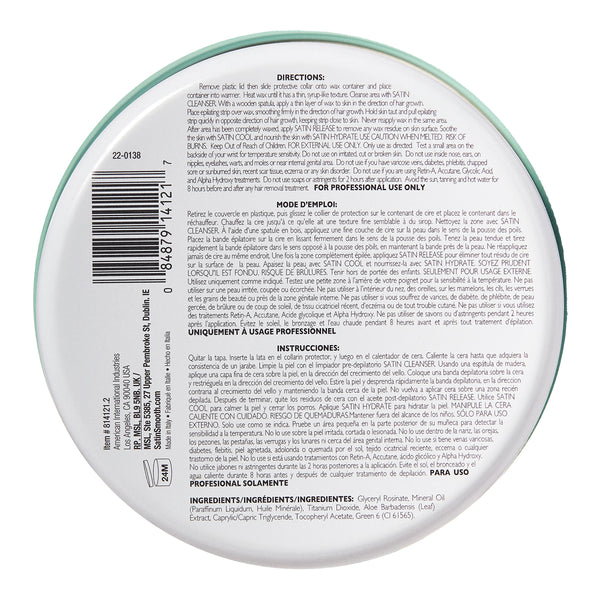 Satin Smooth Aloe Vera & Vitamin E Cream Soft Wax