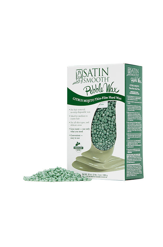 Satin Smooth Citrus Mojito Thin-Film Pebble Wax