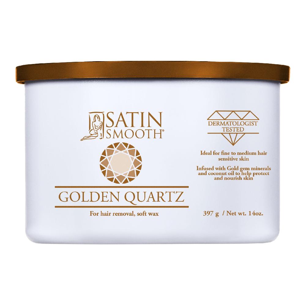 satin smooth Golden Quartz Soft Wax