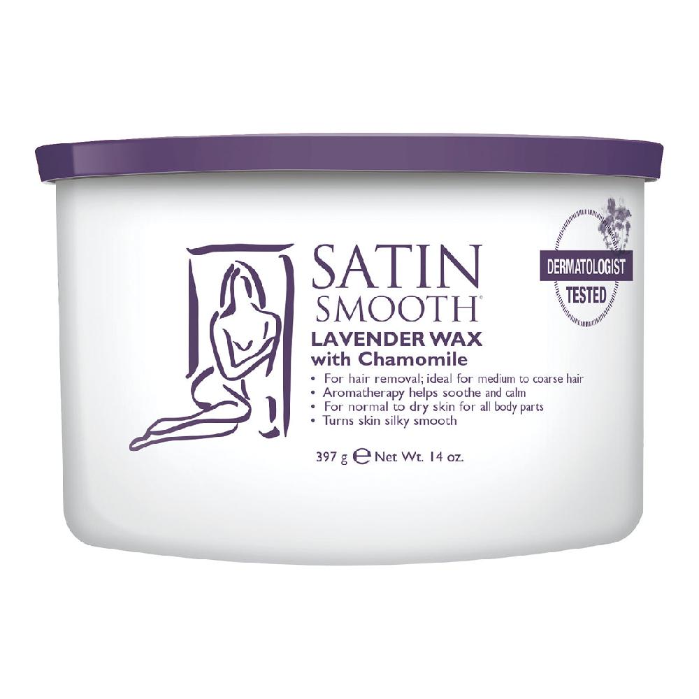 satin smooth Lavender & Chamomile Cream Soft Wax