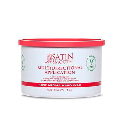 satin smooth Multidirectional Rose Aroma Hard Wax