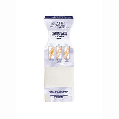 satin smooth Natural Muslin Body Strips