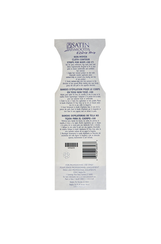 Satin Smooth Non-Woven Cloth Body Strips