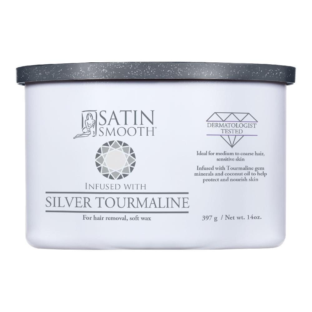 satin smooth Silver Tourmaline Soft Wax