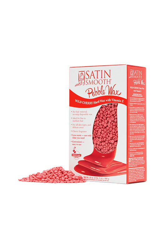 Satin Smooth Wild Cherry & Vitamin E Pebble Wax
