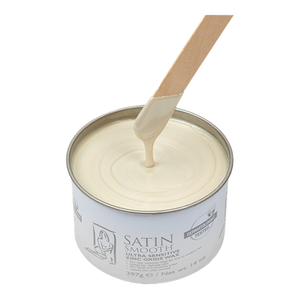 satin Smooth Ultra Sensitive Zinc Oxide Cream Soft Wax