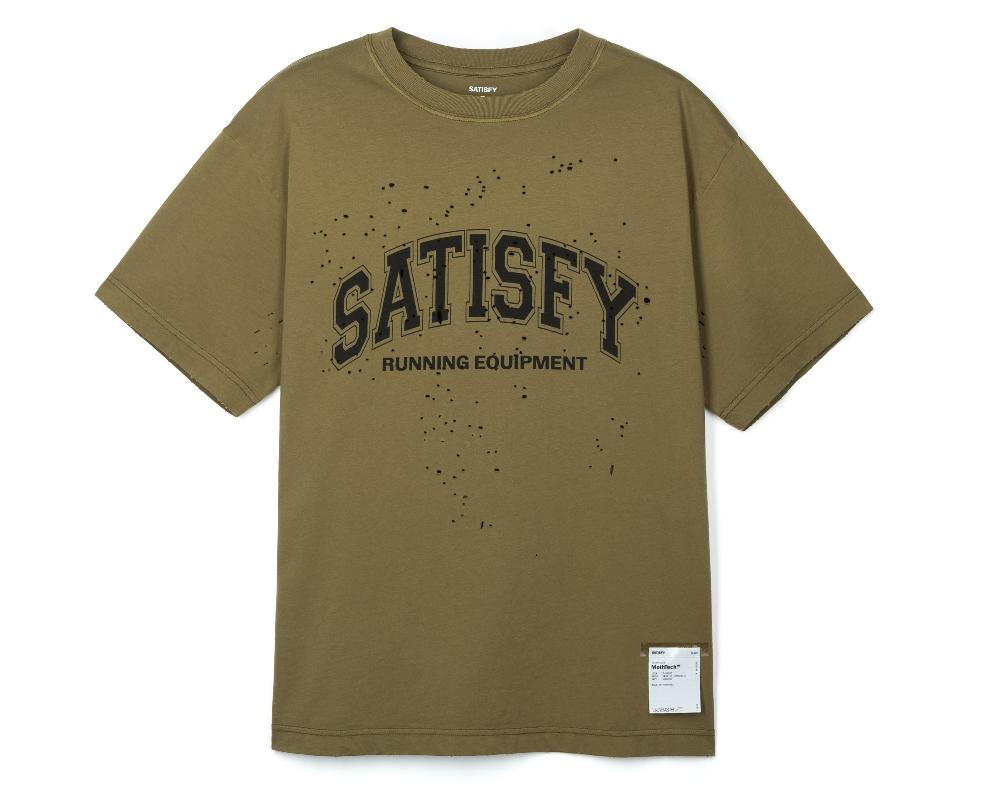 satisfy MothTech™ T‑Shirt Sun Bleached Military Olive